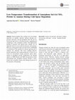 Research paper thumbnail of Low-Temperature Transformation of Amorphous Sol–Gel TiO2 Powder to Anatase During Cold Spray Deposition