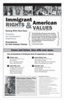 Research paper thumbnail of Immigrant Rights and American Values