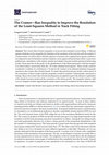 Research paper thumbnail of The Cramer—Rao Inequality to Improve the Resolution of the Least-Squares Method in Track Fitting