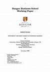 Research paper thumbnail of Efficiency and Risk Taking in European Banking