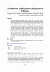 Research paper thumbnail of The Internet and Regulatory Responses in Ethiopia: Telecoms, Cybercrimes, Privacy, E-commerce, and the New Media