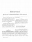 Research paper thumbnail of El desarrollo económico sostenible de los centros históricos