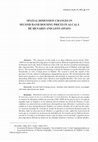 Research paper thumbnail of Spatial dimension changes in second hand housing prices in Alcalá de Henares and León (Spain)