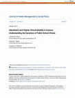 Research paper thumbnail of Interdistrict and Charter School Mobility in Arizona: Understanding the Dynamics of Public School Choice