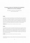 Research paper thumbnail of El paisaje urbano de "Contributa Iulia Ugultunia" (Medina de las Torres, Badajoz)