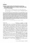 Research paper thumbnail of Criterion-related Validity of the Perceived Inventory of Technological Competency as Caring in Nursing (PITCCN) in Acute Care Settings