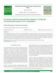 Research paper thumbnail of Economics and Environmental Development: Testing the Environmental Kuznets Curve Hypothesis