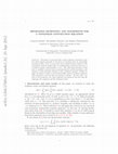 Research paper thumbnail of Separation dichotomy and wavefronts for a nonlinear convolution equation