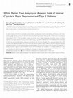 Research paper thumbnail of White Matter Tract Integrity of Anterior Limb of Internal Capsule in Major Depression and Type 2 Diabetes