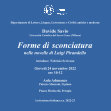 Research paper thumbnail of Forme di sconciatura nelle novelle di Luigi Pirandello (Università degli Studi di Perugia, 24 novembre 2022)