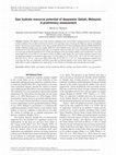 Research paper thumbnail of Gas hydrate resource potential of deepwater Sabah, Malaysia: A preliminary assessment