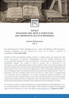 Research paper thumbnail of CFP: FINXIT DIALOGHI TRA ARTE E SCRITTURA DAL MEDIOEVO ALL'ETÀ MODERNA Call for Submissions Vol. 2