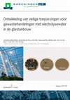 Research paper thumbnail of Ontwikkeling van veilige toepassingen voor gewasbehandelingen met electrolysewater in de glastuinbouw