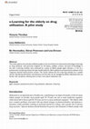 Research paper thumbnail of e-Learning for the elderly on drug utilization: A pilot study