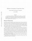 Research paper thumbnail of Algebraic description of spacetime foam