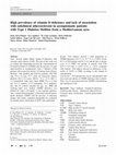 Research paper thumbnail of High prevalence of vitamin D deficiency and lack of association with subclinical atherosclerosis in asymptomatic patients with Type 1 Diabetes Mellitus from a Mediterranean area