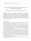 Research paper thumbnail of Design of a Polarization Insensitive Wideband Absorber Using Graphene Based Metasurface