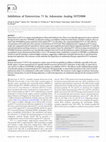 Research paper thumbnail of Inhibition of enterovirus 71 by adenosine analog NITD008