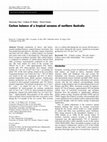 Research paper thumbnail of Carbon balance of a tropical savanna of northern Australia