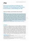 Research paper thumbnail of Examining Some Serious Challenges and Possibility of AI Emulating Human Emotions, Consciousness, Understanding and 'Self