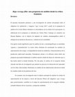 Research paper thumbnail of Rape revenge film: una propuesta de análisis desde la crítica feminista