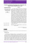 Research paper thumbnail of Evaluation and Implementation Registration of Outpatient with Online Systems at Health Services Center