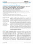 Research paper thumbnail of Autism as a Disorder of Biological and Behavioral Rhythms: Toward New Therapeutic Perspectives