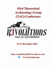 Research paper thumbnail of TAG Edinburgh Full Conference Booklet