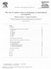 Research paper thumbnail of The role of oxidative stress in mechanisms of metal-induced carcinogenesis