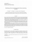 Research paper thumbnail of Identifying and removing heterogeneities between monitoring networks