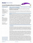 Research paper thumbnail of Spatio-temporal interpolation of daily temperatures for global land areas at 1 km resolution