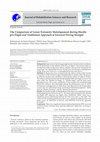 Research paper thumbnail of The Comparison of Lower Extremity Malalignment during Hurdle pre-Flight and Traditional Approach at Forward Diving Straight