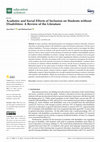 Research paper thumbnail of Academic and Social Effects of Inclusion on Students without Disabilities: A Review of the Literature