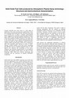 Research paper thumbnail of Solid oxide fuel cells produced by atmospheric plasma spray technology: Structural and electrochemical characterization