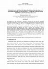 Research paper thumbnail of Penggunaan Sistem Informasi Geografis (Sig) Dalam Analisis Daya Dukung Dan Daya Tampung Lingkungan Hidup DI Kabupaten Tanah Laut