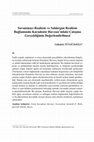 Research paper thumbnail of Assessing the reality of conflict at the Black Sea basin within the context of defensive realism and offensive realism