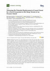 Research paper thumbnail of Assessing the Potential Replacement of Laurel Forest by a Novel Ecosystem in the Steep Terrain of an Oceanic Island