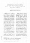 Research paper thumbnail of Consideraciones sobre la aparición de invertebrados en la dieta del gato Cimarrón (Felis Silvestris Catus L. 1758) en la isla de La Palma: análisis e interpretación de …