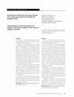 Research paper thumbnail of Prevalência e fatores de risco para anemia em crianças pré-escolares do Estado de Alagoas, Brasil