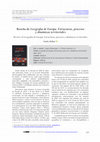 Research paper thumbnail of Reseña de Geografía de Europa. Estructuras, procesos y dinámicas territoriales