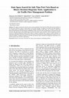 Research paper thumbnail of State Space Search for Safe Time Petri Nets Based on Binary Decision Diagrams Tools: Application to Air Traffic Flow Management Problem