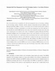 Research paper thumbnail of Municipal Solid Waste Management Crises in the Developing Countries: A Case Study of Peshawar City