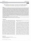 Research paper thumbnail of Anti-aging effects of Lasia spinosa L. stem extract on Drosophila melanogaster