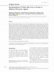 Research paper thumbnail of Seroprevalence of West Nile virus in horses in different Moroccan regions