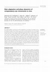 Research paper thumbnail of Gain adaptation and phase dynamics of compensatory eye movements in mice