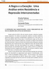 Research paper thumbnail of A regra e a exceção: uma análise entre resistência e repressão interconectadas