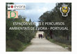 Research paper thumbnail of Espaços verdes e percursos ambientais de Évora – Portugal