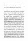 Research paper thumbnail of Crono-desenvolvimento do quadrante noroeste da cidade de Évora (Portugal): a implantação de duas casas religiosas como fator potenciador de novo tecido urbano