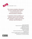 Research paper thumbnail of The center-periphery dynamics in Yuri Lotman's later works: A way forward for new epistemological dialogues // A dinâmica centro-periferia nas últimas obras de Iúri Lotman: um caminho a seguir para novos diálogos epistemológicos