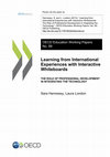 Research paper thumbnail of Learning from International Experiences with Interactive Whiteboards